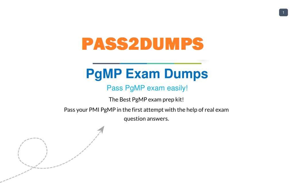 PgMP Exam Dumps