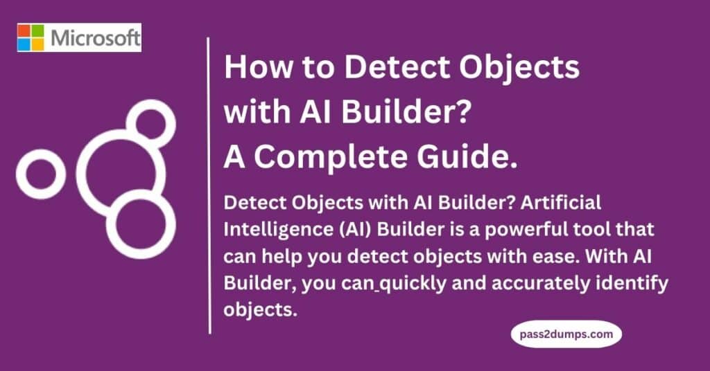 Detect Objects with AI Builder