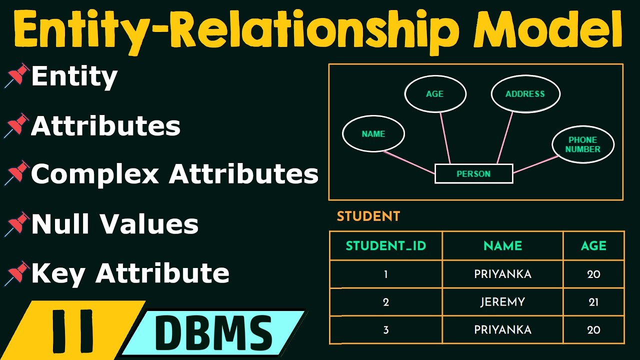 What is Entity in DBMS? What are the Weak Entity and Strong Entity in DBMS?